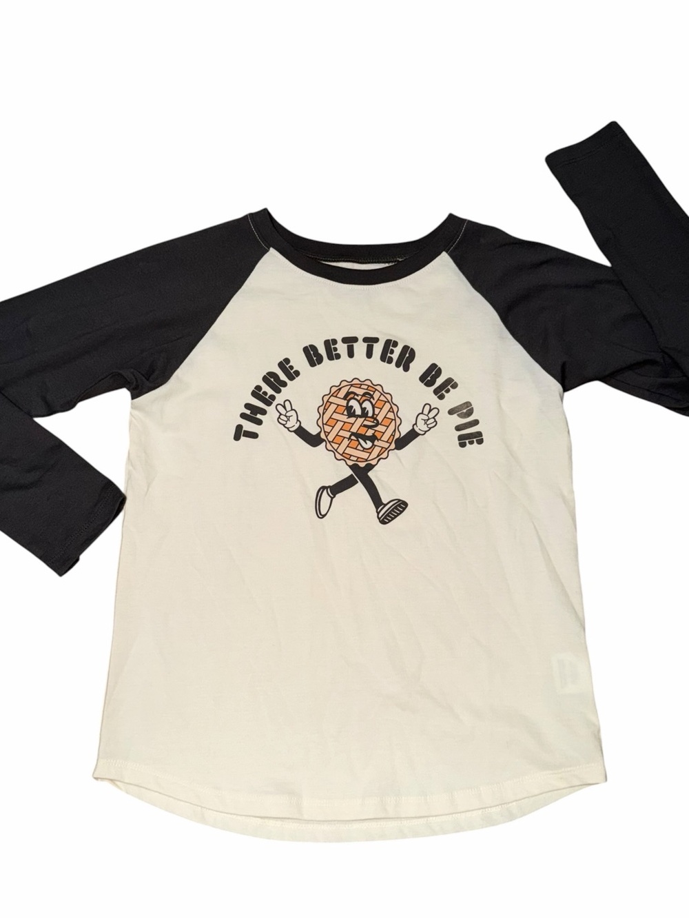 Tiny Whales Raglan Thanksgiving Tee